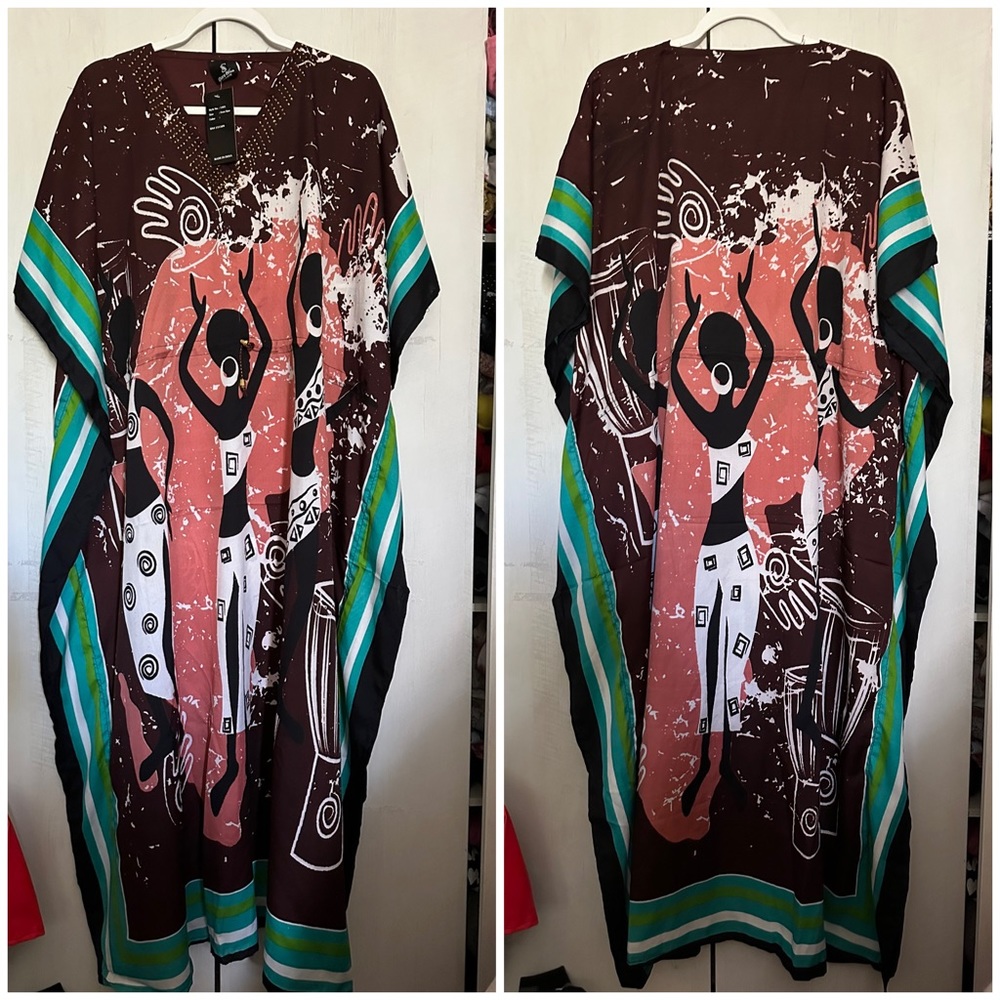 {NWT} SHORE DRIVE cute kaftan
